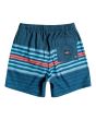 Bañador de natación Billabong All Day Stripe Layback BO 14" azul marino para chico posterior