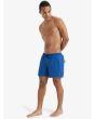 Hombre con Bañador Quiksilver Everyday Deluxe Volley 15'' azul Estate Blue Heather corte recto