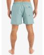 Hombre con Bañador Quiksilver Everyday Deluxe Volley 15'' Teal Green posterior