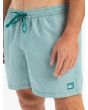 Hombre con Bañador Quiksilver Everyday Deluxe Volley 15'' Teal Green cintura elástica