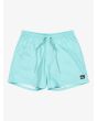 Short de natación Quiksilver Everyday Solid Volley 15'' Aguamarina para hombre