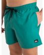 Hombre con Bañador Quiksilver Everyday Deluxe Volley 15'' color Teal Green cintura elástica