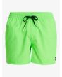 Short de natación Quiksilver Everyday Solid Volley 15'' Green Gecko para hombre