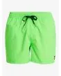 Short de natación Quiksilver Everyday Solid Volley 15'' Green Gecko para hombre