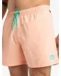 Hombre con Bañador Quiksilver Everyday Volley 15'' Peach Parfait cintura elástica y cordón de ajuste
