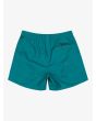 Short de natación Quiksilver Everyday Deluxe Volley 15'' color Teal Green para hombre posterior