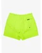 Short de natación Quiksilver Everyday Solid Volley 15'' Safety Yellow para hombre posterior