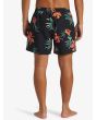 Hombre con  Bañador Quiksilver Everyday Mix Volley 15'' Negro posterior
