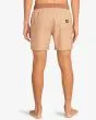 Hombre con Bañador Billabong Good Times Vacay Layback 16'' Mustard posterior