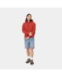 Hombre con bermudas vaqueras Carhartt WIP Newel Short Azules para hombre frontal