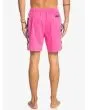 Hombre con Bañador de natación Quiksilver Original Arch Volley 17" Rosa posterior