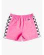 Bañador de natación Quiksilver Original Arch Volley 17" Rosa para hombre posterior