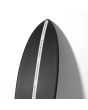 Shortboard Hayden Shapes Hypto Krypto FutureFlex 5'4" 26,24 Litros Black Inverted FCS II 5 Fins nose bottom