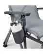 Silla plegable para camping Yeti Trailhead Camp Chair color gris carbón detalle portavasos