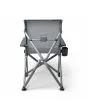 Silla plegable para camping Yeti Trailhead Camp Chair color gris carbón respaldo ergonómico