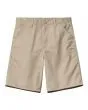 Pantalón corto Carhartt WIP Simple Short Beige para hombre