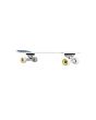 Skate Completo Cruiser Quiksilver Bubbles 28"x9.0" blanco derecha