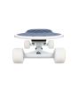 Skate Completo Cruiser Quiksilver Bubbles 28"x9.0" blanco frontal