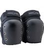 Rodilleras de protección para skate infantiles Pro-Tec Pads Street Gear Junior 3 Pack Open negras