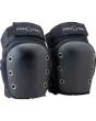 Rodilleras de protección para skate infantiles Pro-Tec Pads Street Gear Junior 3 Pack Open negras