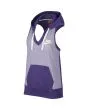 Sudadera sin mangas con capucha Nike Gym Vintage en morado para mujer 