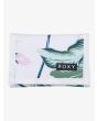 Cartera de doble hoja Roxy Small Beach para mujer en color blanco y estampado floral