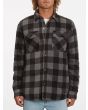 Hombre con Sobrecamisa polar Volcom Bowered Gris 
