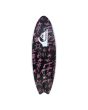 Tabla de Surf Softboard Quiksilver Bat 5'6" 38 Litros blanca posterior