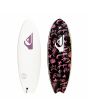 Tabla de Surf Softboard Quiksilver Ripper 5'4 Blanca 32 Litros 