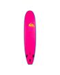 Tabla de Surf Softboard Quiksilver Soft Ultimate 8'0" x 22 1/4" x 3 1/4" 86L posterior en color rosa