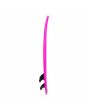 Tabla de Surf Softboard Roxy Soft Bat 6'0 x 21 x 3 47 Litros rosa lateral