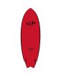 Tabla de Surf Softboard Up Vampire Blood 5'2 rojo 