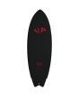 Tabla de Surf Softboard Up Vampire Blood 5'2 negro