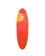 Tabla Surf Softboard Zeus Dolce 6'6'' 52,36L Pill Futures Thruster bottom