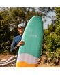 Hombre con Tabla de Surf Softboard Zeus Dolce 7'0 55,12L Mini Malibú Thruster Futures 