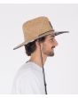 Hombre con Sombrero Protector de Paja Hurley Channel Islands Lifeguard Hat lateral