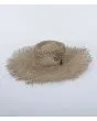 Sombrero protector de paja Hurley W' Lisbon Straw Hat Beige para mujer