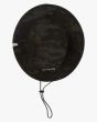 Sombrero de pescador Salty Crew S-Hook Boonie Negro con estampado de camuflaje para hombre superior