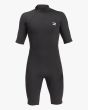 Springsuit Billabong Absolute 2/2mm con manga corta y cremallera en la espalda negro para hombre