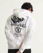 Hombre con Sudadera de capucha Vans Stacked Hi Blanca