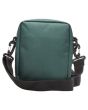 Bolso de colgar al hombro para hombre DC Shoes Starcher Sport 2.5L en color verde posterior