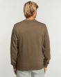 Hombre con sudadera Billabong Arch marrón espalda
