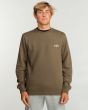 Hombre con sudadera Billabong Arch marrón