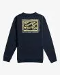 Sudadera Billabong Crayon Wave Boy Azul Marino para niños de 8 a 16 años posterior