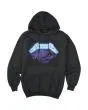 Sudadera con capucha Billabong LAB Metallica Ride The Lightning Vista Frontal en color negro y logo de Metallica