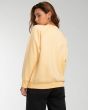 Mujer con Sudadera Billabong Shrunken Buttermilk posterior