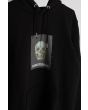 Sudadera con capucha Christenson Cigar Box Skull negra pecho