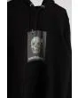 Sudadera con capucha Christenson Cigar Box Skull negra pecho
