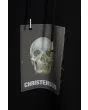Sudadera con capucha Christenson Cigar Box Skull negra logo