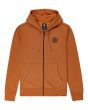 Sudadera con capucha y cremallera Element Brand Goletta para hombre naranja